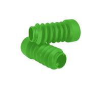 Fuelle Horquilla Motocicleta 2 Fundas de Goma para Horquilla Delantera de Motocicleta, Polainas, Protectores Antipolvo, amortiguadores de Goma, compatibles con DIO Jog 50 90 Polainas Horquilla(Green)