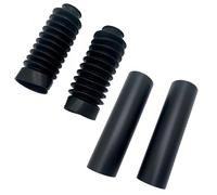 Fuelle Horquilla Motocicleta Ajuste para Honda Motocicleta Amortiguador Cubierta Polainas Horquilla Delantera Tubo Deslizante(Full Set)