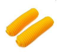 Fuelle Horquilla Motocicleta Amortiguador de horquilla delantera para motocicleta compatible con Suzuki DR200, Yamaha XT225, XG250 y Kawasaki KL250, Honda AX-1/250. Protector Horquilla Moto(Orange)