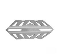 Fuelle Horquilla Motocicleta Amortiguador de Polvo Universal para Horquilla Delantera Motocicleta, Cubierta Resorte, protección contra el, Piezas Aluminio Cubierta de Polainas(Silver)