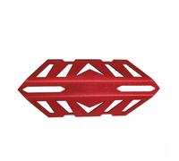 Fuelle Horquilla Motocicleta Amortiguador de Polvo Universal para Horquilla Delantera Motocicleta, Cubierta Resorte, protección contra el, Piezas Aluminio Cubierta de Polainas(Red)