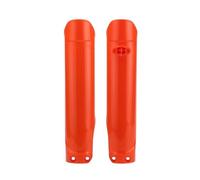 Fuelle Horquilla Motocicleta,Cubierta de Polainas Protector de amortiguador y cubierta de horquilla de motocross para KTM GAS EC EX MC FC TC TE TX FX EXC FE EXC-F SX SX-F XC 125 150 250 300(Orange)