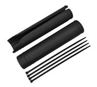 Fuelle Horquilla Motocicleta Protector de Amortiguador y Cubierta Horquilla para Motocicleta, Compatible con Honda CRF 80 R 85R 150R 250R 450R 250X 450X 150F 230 F 150L 250(Black)