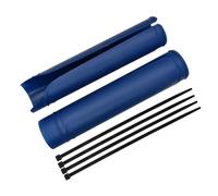 Fuelle Horquilla Motocicleta Protector de Amortiguador y Cubierta Horquilla para Motocicleta, Compatible con Honda CRF 80 R 85R 150R 250R 450R 250X 450X 150F 230 F 150L 250(Navy Blue)