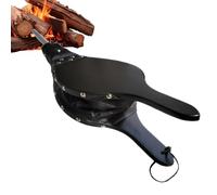 Fuelle para brasero - Fuelle para estufa de leña, soplador para parrilla de leña | Boquilla de ventilador para manual Ventilador de fuelle portátil para exteriores con cordón para parrilla de pic