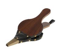 Fuelle para chimenea, fuelle duradero, soplador de chimenea con cinta para colgar, boquilla de metal, gran herramienta para chimenea, hoguera, estufa de leña, barbacoa, camping al aire libre