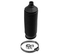 Fuelle protector de la cremallera de dirección Eje delantero, izquierda Caucho