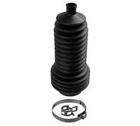 Fuelle protector de la cremallera de dirección Eje delantero, izquierda Caucho