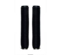 Fuelles de horquilla para motocicleta, color negro, diámetro: 43/Ø59 mm, longitud: 370 mm