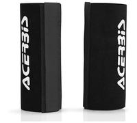 fuelletes de horquilla cortos de neopreno Acer on cierre rasgado negro
