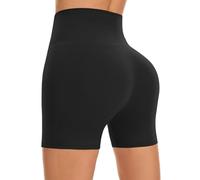 FuelMeFoot Pantalones cortos de ciclismo para mujer, pantalones cortos de deporte, pantalones cortos de cintura alta, leggings de verano, leggings para fitness, gimnasio, bici.