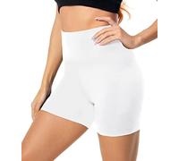 FuelMeFoot Pantalones cortos de ciclismo para mujer, pantalones cortos de deporte, pantalones cortos de cintura alta, leggings de verano, leggings para fitness, gimnasio, bici.