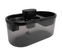 Fuente Agua Mascotas Cuenco para Comida Gatos, Dispensador Agua Gran Capacidad 4,5 L con Filtro Incorporado, Bebedero Automático Cuenco Agua para Perros Que Bebe Lentamente