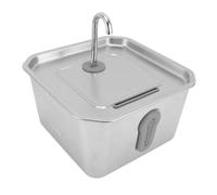 Fuente Agua para Gatos Acero Inoxidable, Fuentes Agua Mascotas Detección Inteligente Silenciosa 3,5 L Dispensador Automático Circulación Agua Gatos Grifo Beber Perros Cuencos Agua