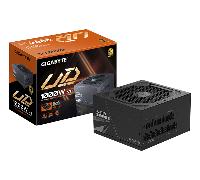 fuente alimentación 1000w gigabyte ud1000gm pg5 v2 fuente de alimentación - pcie gen 5.1 80 plus gold diseño completamente modular ventilador de 1