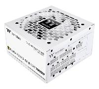 fuente alimentación 1000w thermaltake toughpower gt snow 1000w 80 plus gold fully-modular blanco