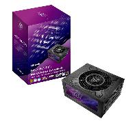 fuente alimentación 1600w asrock phantom gaming pg-1600g 80 plus gold fully-modular negro