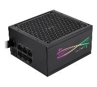 fuente alimentación 650w aerocool luxprorgb650m 80 plus bronze fully-modular negro
