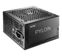 fuente alimentación 650w xpg fuente de alimentación pylon 650w 80 plus silver non-modular negro