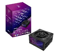 Fuente ALIMENTACION ASROCK PG-850G,PSU,850W,80 Plus Gold/A,135MM,Modular,PCI-E 5.1 (12+4pin) x1,PCI-E (6+2 Pin) x3,SATA (5 Pin) x9