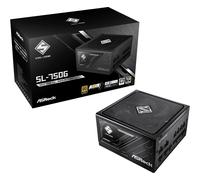 Fuente alimentacion asrock cl-750g,psu,750w,80 plus gold,120mm,active