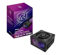 Fuente ALIMENTACION ASROCK PG-750G,PSU,750W,80 Plus Gold/A,135MM,Modular,PCI-E 5.1 (12+4pin) x1,PCI-E (6+2 Pin) x3,SATA (5 Pin) x9