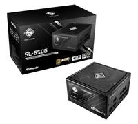 Fuente alimentacion asrock sl-650g,psu,650w,80 plus gold,135mm,modular