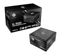 Fuente ALIMENTACION ASROCK SL-850G,PSU,850W,80 Plus Gold,135MM,Modular,PCI-E 5.1 (12+4pin) x1,PCI-E (6+2 Pin) x3,SATA (5 Pin) x9