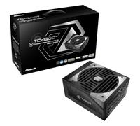 Fuente ALIMENTACION ASROCK TC-1300T,PSU,1300W,80 Plus Titanium,135MM,Modular,PCI-E 5.1 (12+4pin) x2,PCI-E (6+2 Pin) x8,SATA (5 Pin) x9