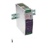 Fuente alimentacion carril din 12vdc 120w 10a 180-550vac mw wdr-120-12