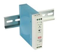 Fuente alimentación carril din 12vdc 20w 1,67a mw mdr-20-15 mdr-20-15