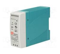 Fuente alimentación carril din 12vdc 60w 5a meanwell dra-60-12