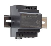Fuente alimentacion carril din 48vdc 100w 2,1a meanwell ** hdr-100-48