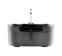 Fuente automática de agua para gatos de acero inoxidable de gran capacidad autocirculante para mascotas para uso doméstico y casa para perros dispensador automático de agua para perros