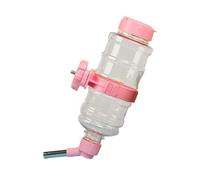 Fuente colgante para mascotas, para jaulas, dispensador de agua para animales, fácil de limpiar, para mascotas, dispensador de agua colgante para mascotas