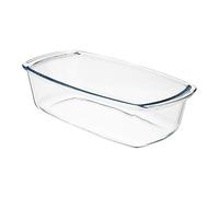 Fuente Cristal Para Horno, 1.5 Litros, Molde Especial Reposteria, 27x14x7 cm.
