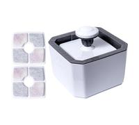 Fuente De Agua Automática para Gatos 2,5 L con Filtro Y Bebedero Automático