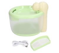 Fuente de Agua Automática para Gatos, Fuente de Agua Inalámbrica para Gatos con Sensor Inteligente de Batería de 2200 MAh para Uso Doméstico (Verde)