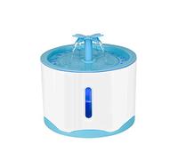 Fuente de agua automática para mascotas con ABS, capacidad de 2,6 L, carga USB, salida de 5 V, consumo de energía de 1 W, cable USB de 1,5 m, adecuada para animales pequeños como gatos y perros
