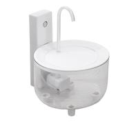 Fuente de agua automática para mascotas | Gatos para beber interiores con filtro, eléctrico sin deslizamiento con filtración de jardín, balcón Sala | Diseño silencioso automático