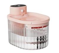 Fuente de agua automática para perros, dispensador de silencio para mascotas, gran capacidad, silencioso, fuente automática para mascotas