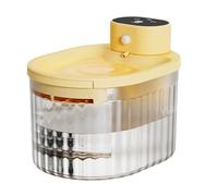 Fuente de agua automática para perros, dispensador de silencio para mascotas, gran capacidad, silencioso, fuente automática para mascotas