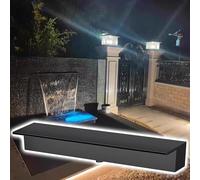 Fuente de agua de acero inoxidable para piscina, resistente al óxido, para estanques de jardín, patio trasero