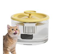 Fuente de agua de gato automática, dispensador de agua de gato automático,Fuente del alimentador del dispensador de agua de mascotas | Beber Fuente de perro Laveer, suministros para mascotas de gran c