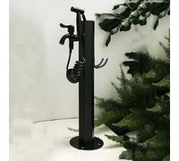 Fuente de agua de jardín, independiente para exteriores, función vertical con grifo de cobre, hidrante decorativo para patio trasero elegante
