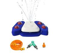 Fuente De Agua Exterior para Perros | Aspersor Activado por Pisada Canina | Bebedero Activado por Pata de Perro | para Jardín Césped Patio Verano