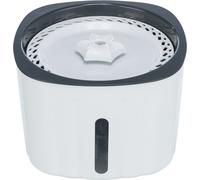 Fuente de agua Flower 2 l/18,5 × 13 × 18,5 cm blanco/gris