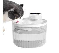 Fuente de agua inalámbrica para gatos - Bebedero para gatitos de 2 litros - Dispensador de agua para gatitos, para padres de mascotas, veterinarios, propietarios de granja, granero, patio, criadero