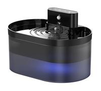 Fuente de Agua inalámbrica para Gatos: Fuente de Agua para Mascotas, Funciona con Pilas, dispensador automático de Agua para Gatos de 2 litros, Fuente de Agua Recargable para Gatos de Interior con