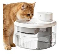 Fuente de Agua Inteligente Felina Dispensador silencioso 3,5 L Bebida | Fuente dispensador de agua bebedero para gatos Para Razas De Pequeñas A Grandes Y Balcón Salón Dormitorio Garaje Pat